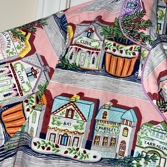 Printfresh x Lenox Spice Village Short PJ Set - Picture 4 of 9